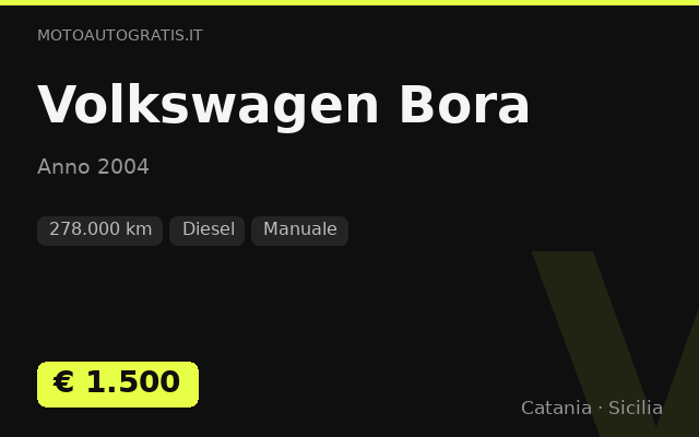 Volkswagen Bora