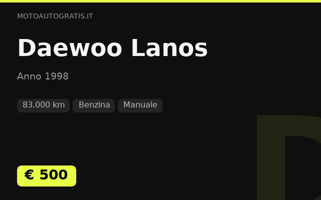 Daewoo Lanos