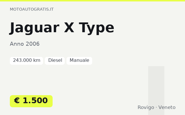Jaguar X Type