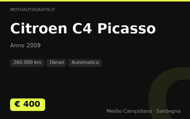 Citroen C4 Picasso
