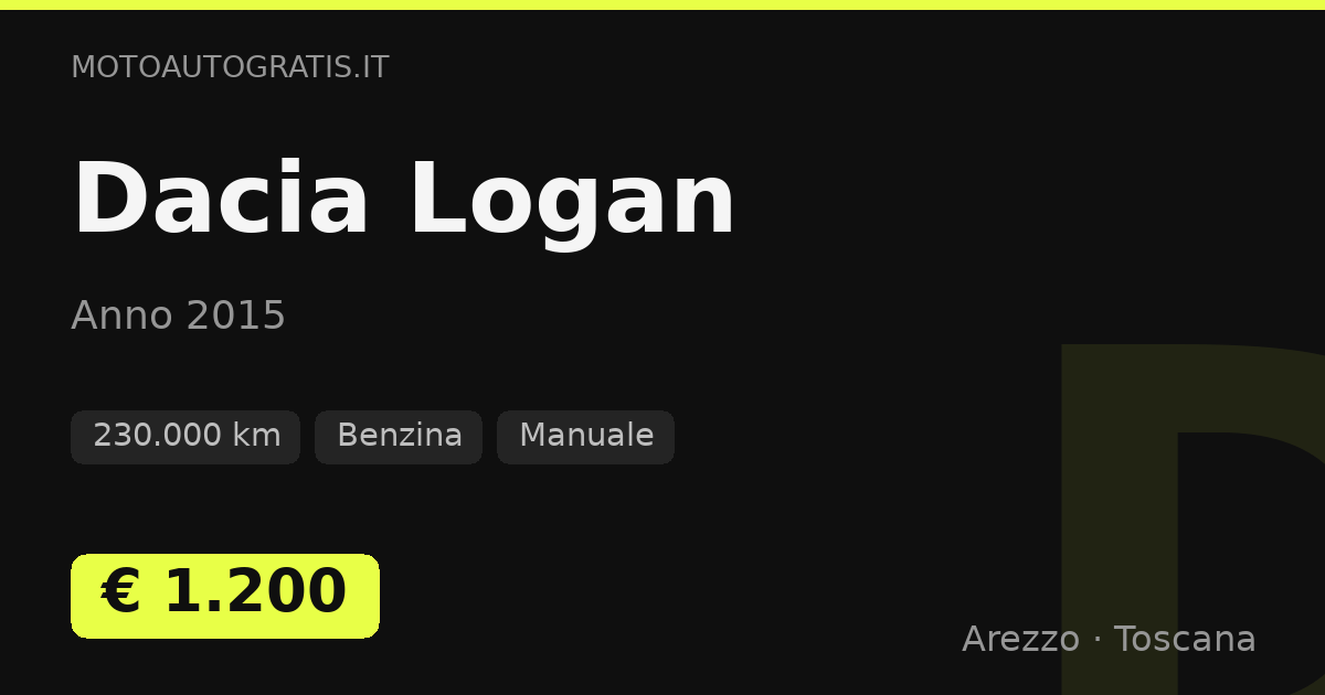 Dacia Logan