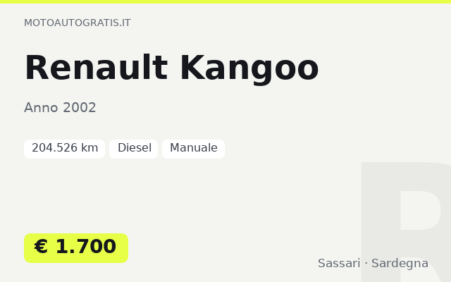 Renault Kangoo