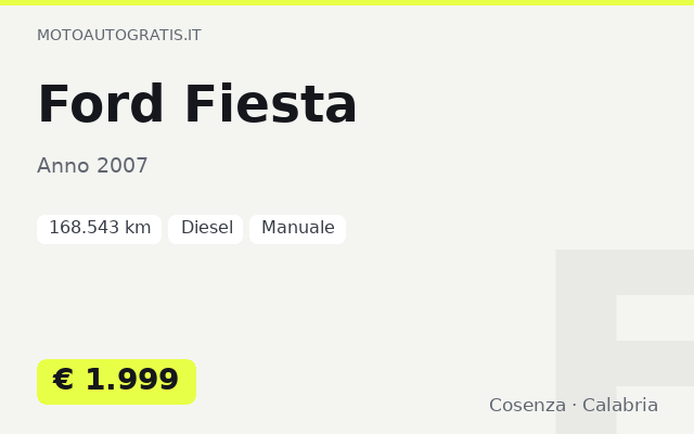 Ford Fiesta