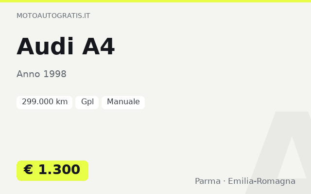 Audi A4