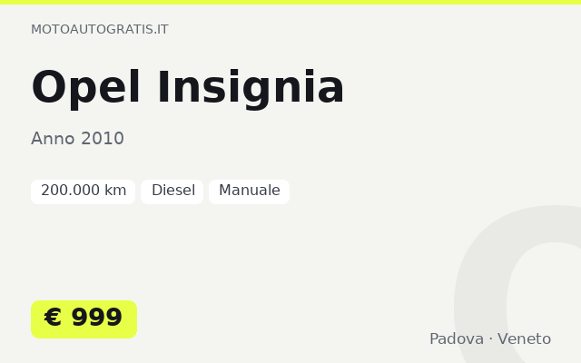 Opel Insignia