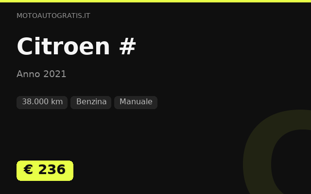 Citroen #