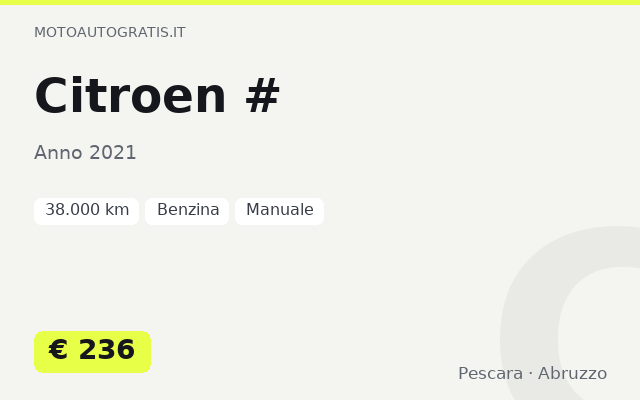 Citroen #