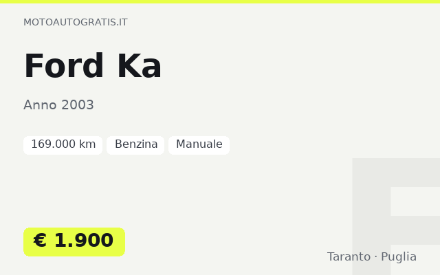 Ford Ka