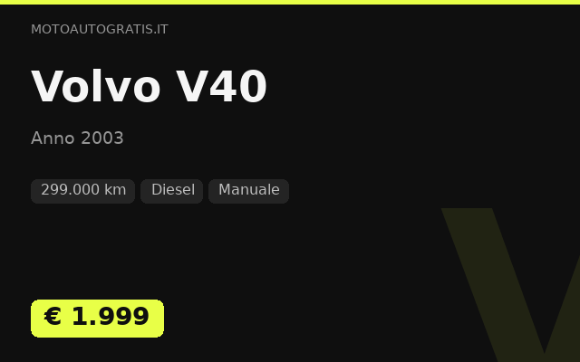 Volvo V40