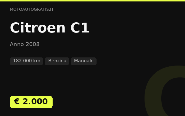Citroen C1