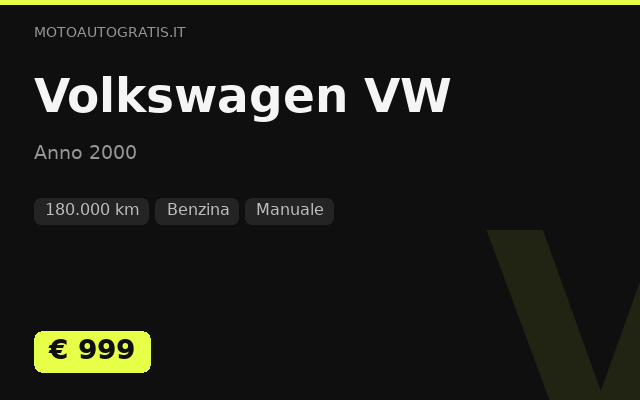Volkswagen VW