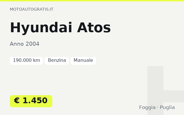 Hyundai Atos