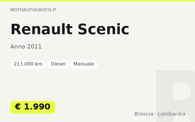 Renault Scenic