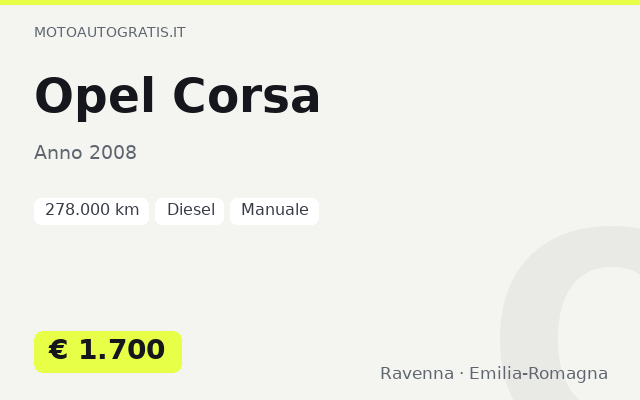 Opel Corsa