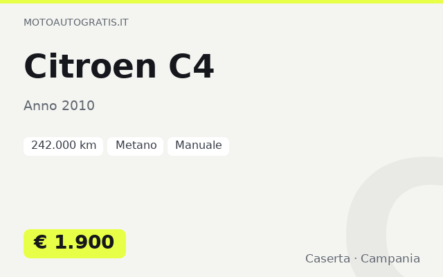 Citroen C4