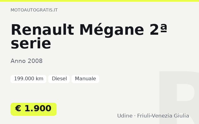 Renault Mégane 2ª serie