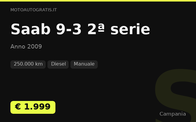 Saab 9-3 2ª serie