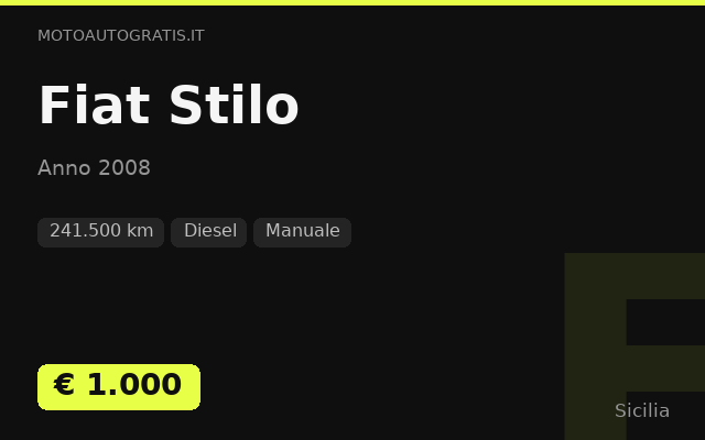 Fiat Stilo