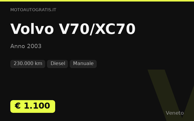 Volvo V70/XC70
