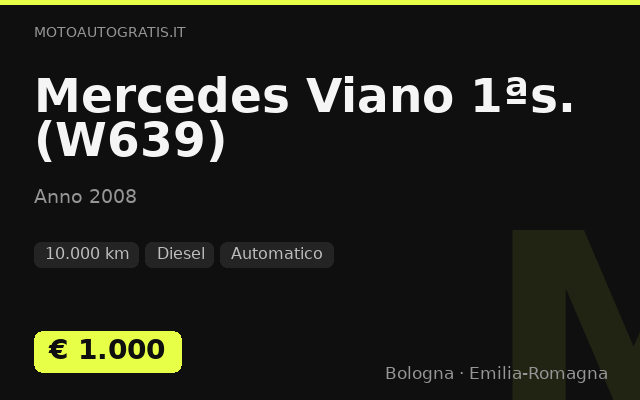 Mercedes Viano 1ªs. (W639)