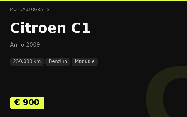 Citroen C1