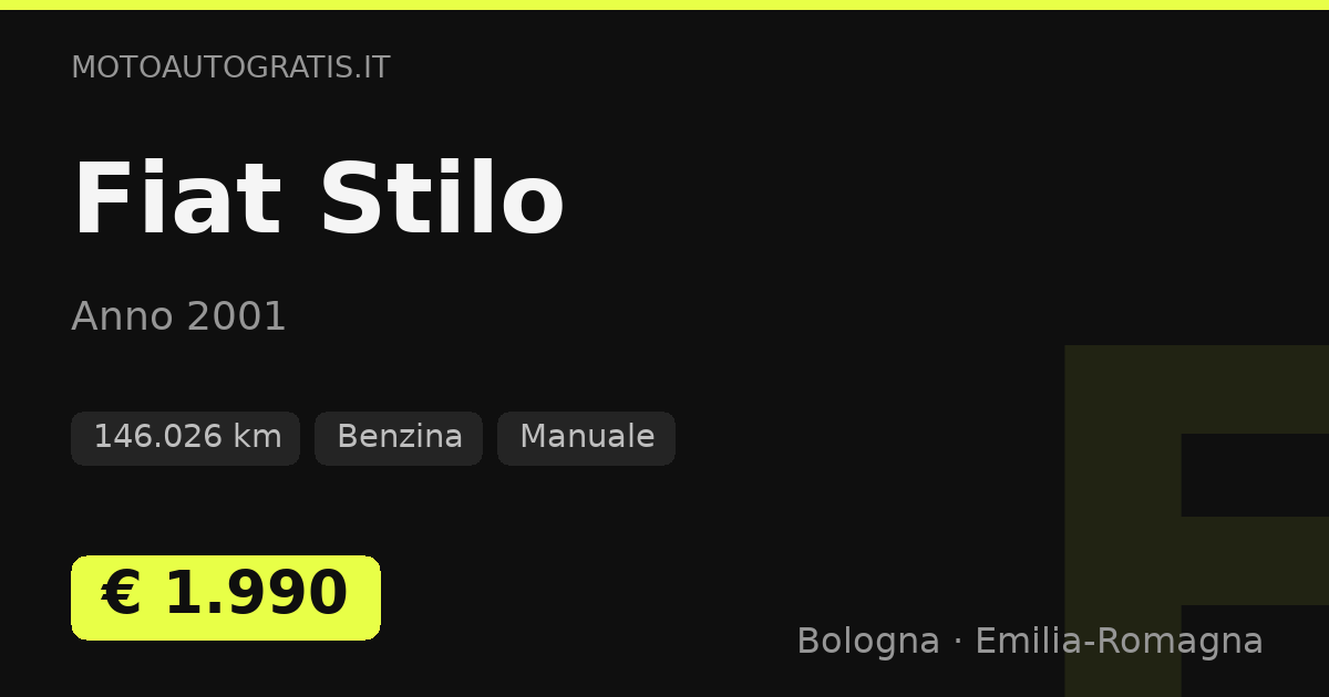 Fiat Stilo