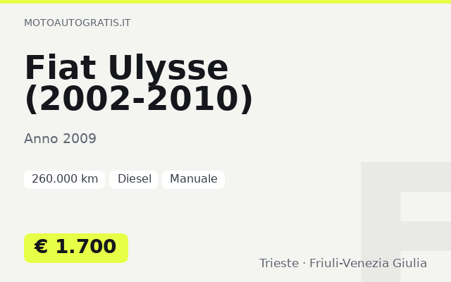 Fiat Ulysse (2002-2010)