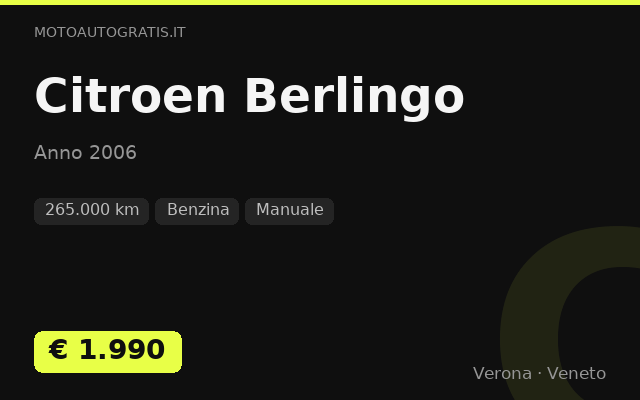 Citroen Berlingo