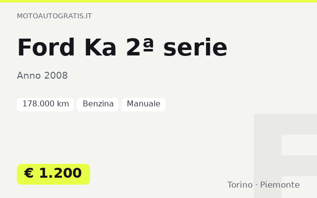 Ford Ka 2ª serie