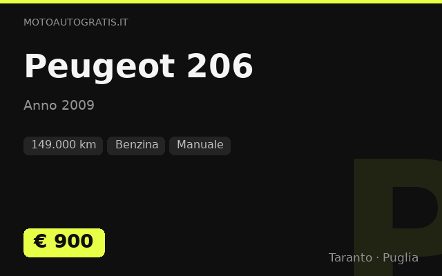 Peugeot 206