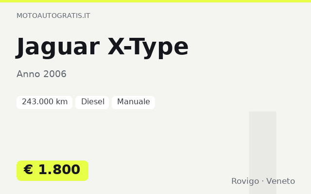 Jaguar X-Type