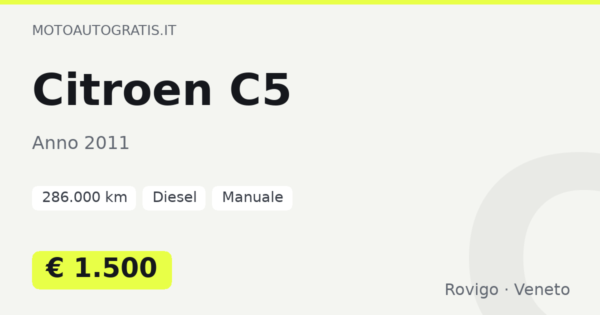 Citroen C5