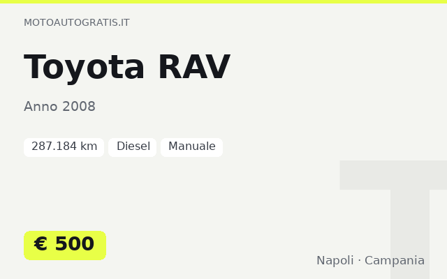 Toyota RAV