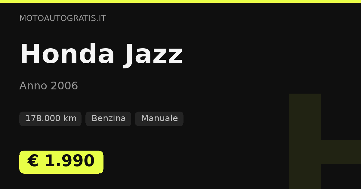 Honda Jazz