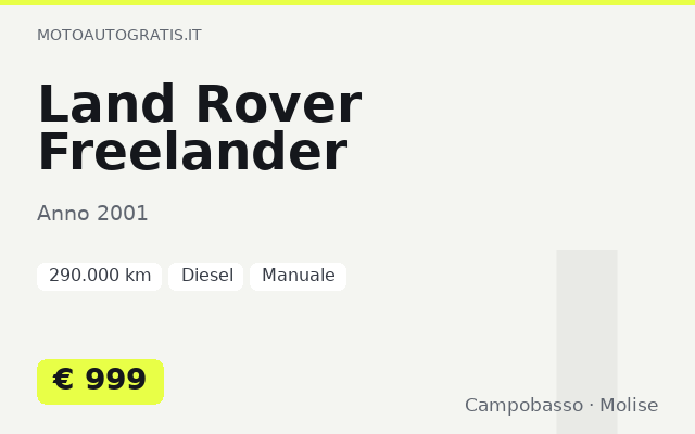 Land Rover Freelander