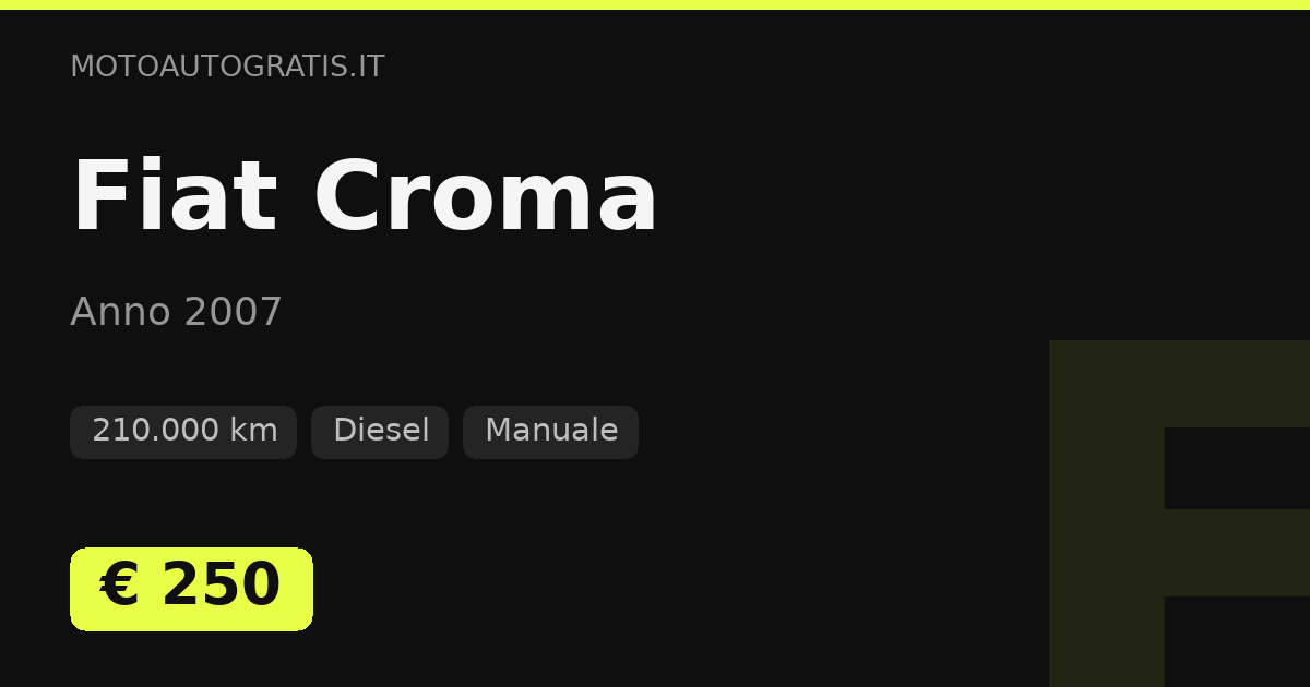 Fiat Croma