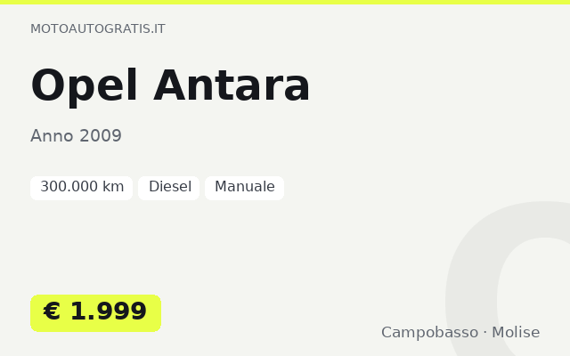 Opel Antara