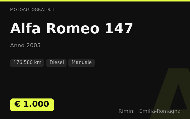 Alfa Romeo 147