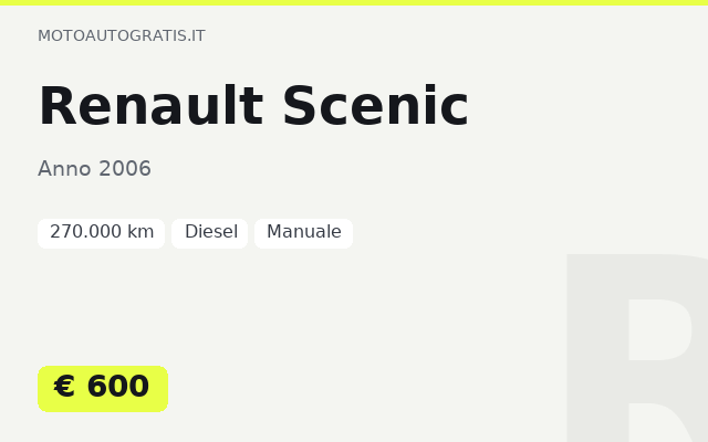 Renault Scenic