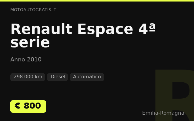 Renault Espace 4ª serie
