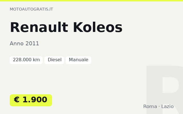 Renault Koleos