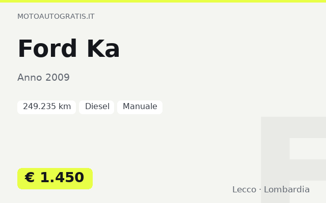 Ford Ka