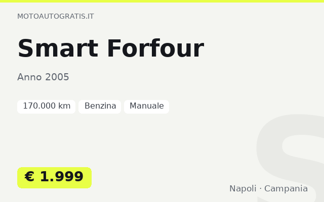 Smart Forfour