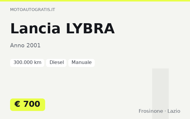 Lancia LYBRA