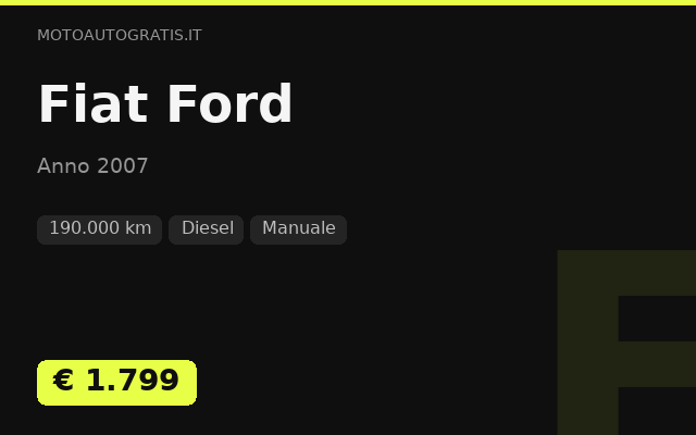 Fiat Ford