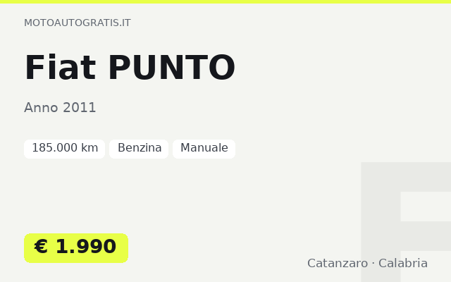 Fiat PUNTO