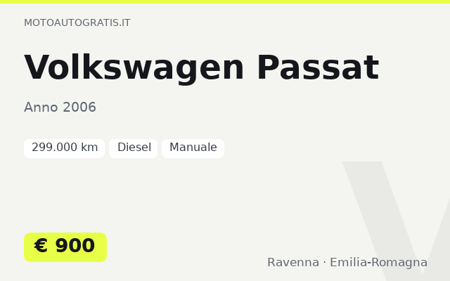 Volkswagen Passat