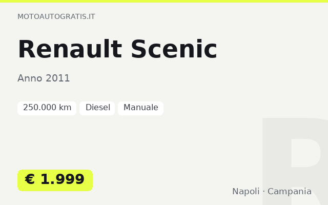 Renault Scenic