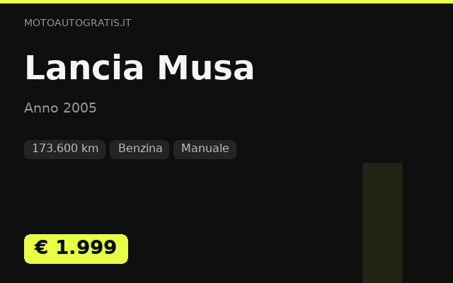 Lancia Musa