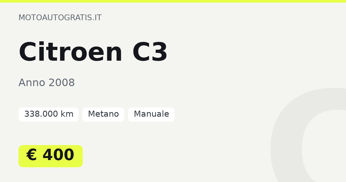 Citroen C3